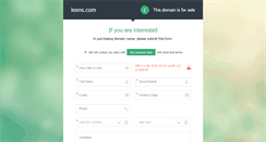 Desktop Screenshot of leens.com